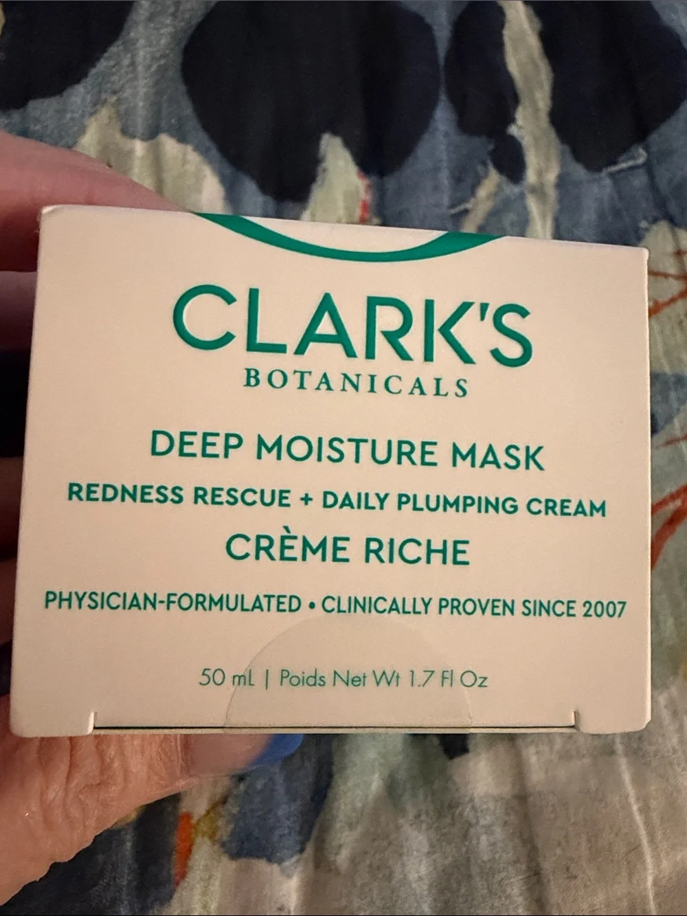 CLARK'S BOTANICALS Deep Moisture Mask FULL SIZE 50mL